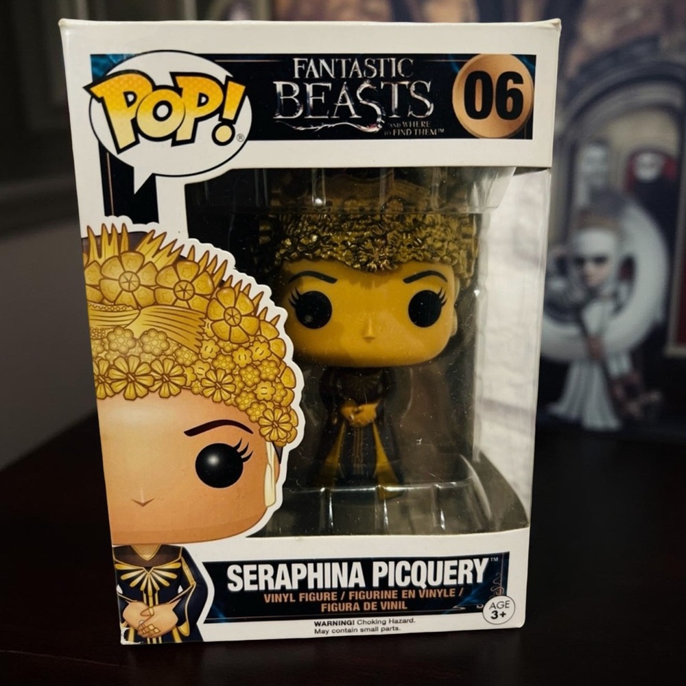 Funko Pop Fantastic Beasts Seraphina Picquery Vinyl Figure Sealed New
